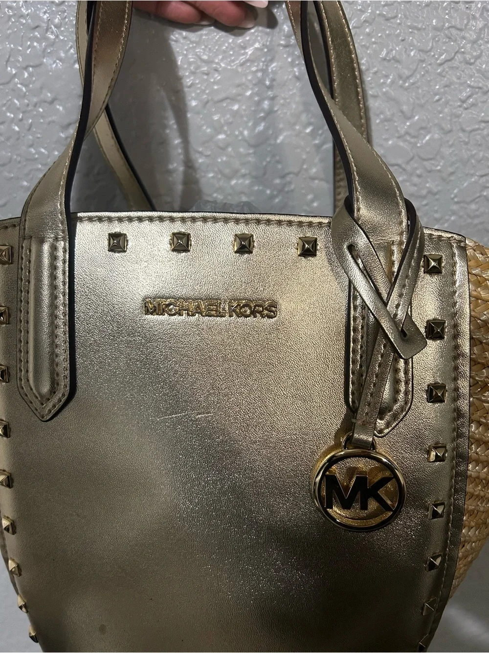 Michael Kors tote grab bucket Bag